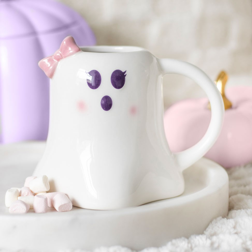 Miss Boo Ceramic Ghost Mug